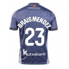 Real Sociedad Brais Mendez #23 Bortatröja 2025-26 Korta ärmar